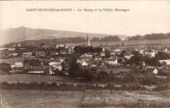 Str-les Bains Ehre - die Stadt und der alte Berg - CPA