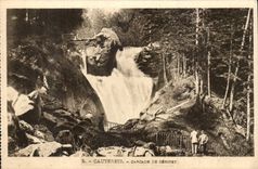 Cauterets CPA Cascades of the cErisey