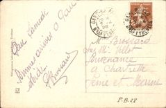 Pau CPA the peak of midday of Bigorre seen of the Beaumont park