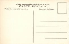 Lourdes CPA the esplanade during the procession of Saint the Sacrament