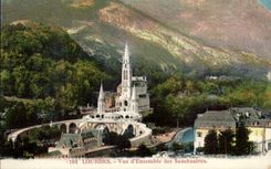 CPA Lourdes Overall picture of the sanctuaries