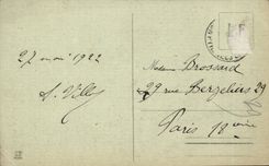 Montlouis CPA die Zitadelle an der Unterseite die Kette der Pyrenees