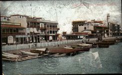 Afrique - Africa - Eygypte - Egypt - Port Said - - Quai Francois - bateau - CPA 