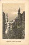 Belgium - Belgien - Belgium - Bruges - Brugge - the Quay of the Rosary - CPA