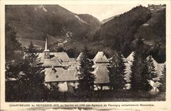 Chartreuse of the Resting place founded in 1150 by Aymond de Faucigny currently Monastery - CPA