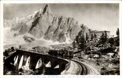 Chamonix - Chemin de Fer du Montenvers et Aiguille du Dru - CPA 