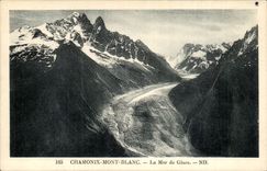 Chamonix Mont Blanc - La Mer de Glace - CPA 