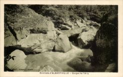 Albertville - Surroundings - Falls of Arly - CPA