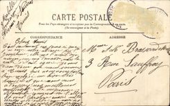 Afrika - Tunesien - Afrika - Tunis - Halfaouine Platz - CPA