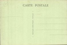 Der Felsen auf Yon CPA gesehen von der Strasse der kleinen Stadt