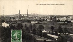 Saint Laurent trennt an Gesamtabbildung CPA