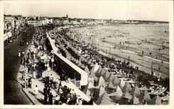 Sande olonne der MODERNEN KARTE der Strand