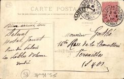 Sande von olonne CPA mischten Firmachorgesellschaft der Trallerer (Folklore bedeckt Kostumchorgesellschaftmusik) mit einer Kappe TOP