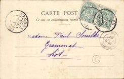 Saint Hilaire de Talmont CPA das cahteau von Granres