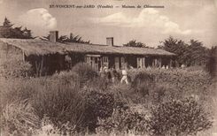 Saint Vincent auf Jard CPA Haus von Clemenceau