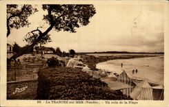 Der Abschnitt auf Meer CPA eine Ecke des Strandes