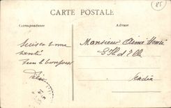 CPA Bohrgerat der rustikalen Mervent Brucke auf der Mutter