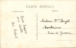 CPA das Bernard die Kirche und die Hauptstrasse