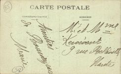 Bournezeau CPA das Mittel (Regenschirm-Korbflechten)