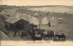 Sande von olonne CPA der Strand (Eselseselmaultier)