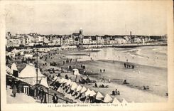 Sande von olonne CPA der Strand