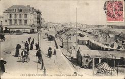 Sande von olonne CPA das Hotel des Ozeans und des Strandes