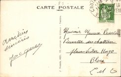 CPA Folklore Sablaise Costume the Vendee Maraichine