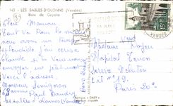 Sande olonne CPA der Bucht von Cayola