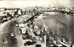 Sande olonne CPA der Ansicht des Hafens