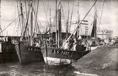 Sande von olonne CPA der Hafen