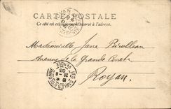 Sande von olonne CPA das Kai und der Hafen