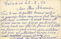 Croix de Vie CPA the beach