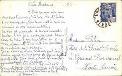 Croix de Vie hat CPA Anse der Schaufel Porteau