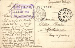 Sande von olonne CPA der Strand einer feastday (Eselseselmaultier)