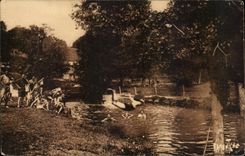 CPA Kolonie des Dammes