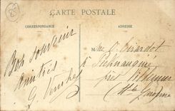 Sande von olonne CPA der Weg hat Esel (Eselmaultier)