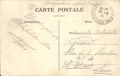 Sande olonne CPA des Kostums von sablaise (Folklorekostum)