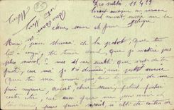 CPA Sande des olonne Panoramas des Strandes genommen von den Gerichten (Folklorekostum)