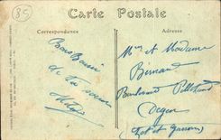 CPA Sande von olonne der Strand und das herrliche Hotel (Eselseselmaultier)