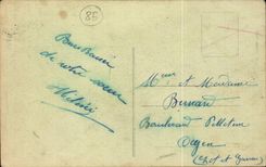 CPA Sande von olonne Quay des Prasident Wilson