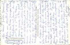 CPSM Sande von olonne das der Hafen beim Lachaume grundieren