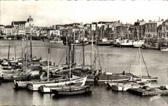 CPSM Sande von olonne der Hafen