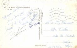 CPSM Sande von olonne der Hafen