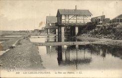 CPA Sande von olonne der Park zu den Austern