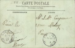 CPA Sinning Sande von olonne auf dem Pier