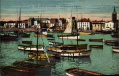 CPA Sande der olonne Kais von Thatch (Boote)