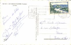 CPSM Sande von olonne der Hafen