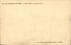 CPA Sande von olonne tragen das Kirche Nd der guten Hilfe