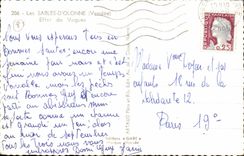 CPSM Sande des olonne Effektes der Wellen