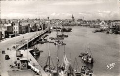 CPSM Sande von olonne der Hafen